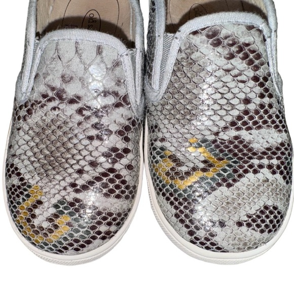 OLD SOLES abby snakeskin slip on shoes girls shoes size 30 or US 13 - Picture 12 of 15